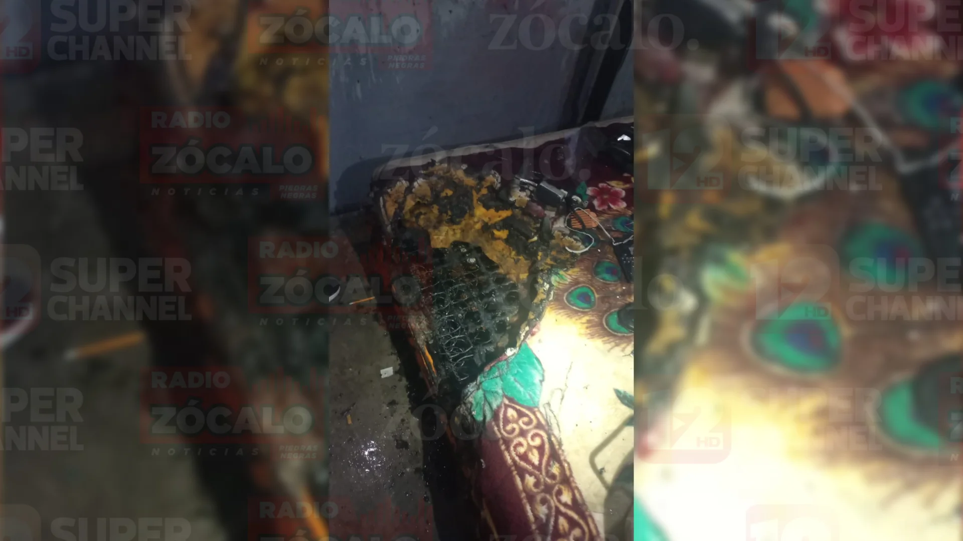 Incendio de colchón moviliza a cuerpos de emergencia