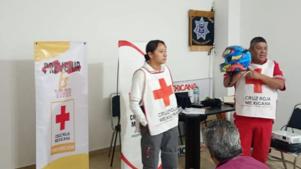 Invita Cruz Roja a cursos sabatinos de socorristas voluntarios