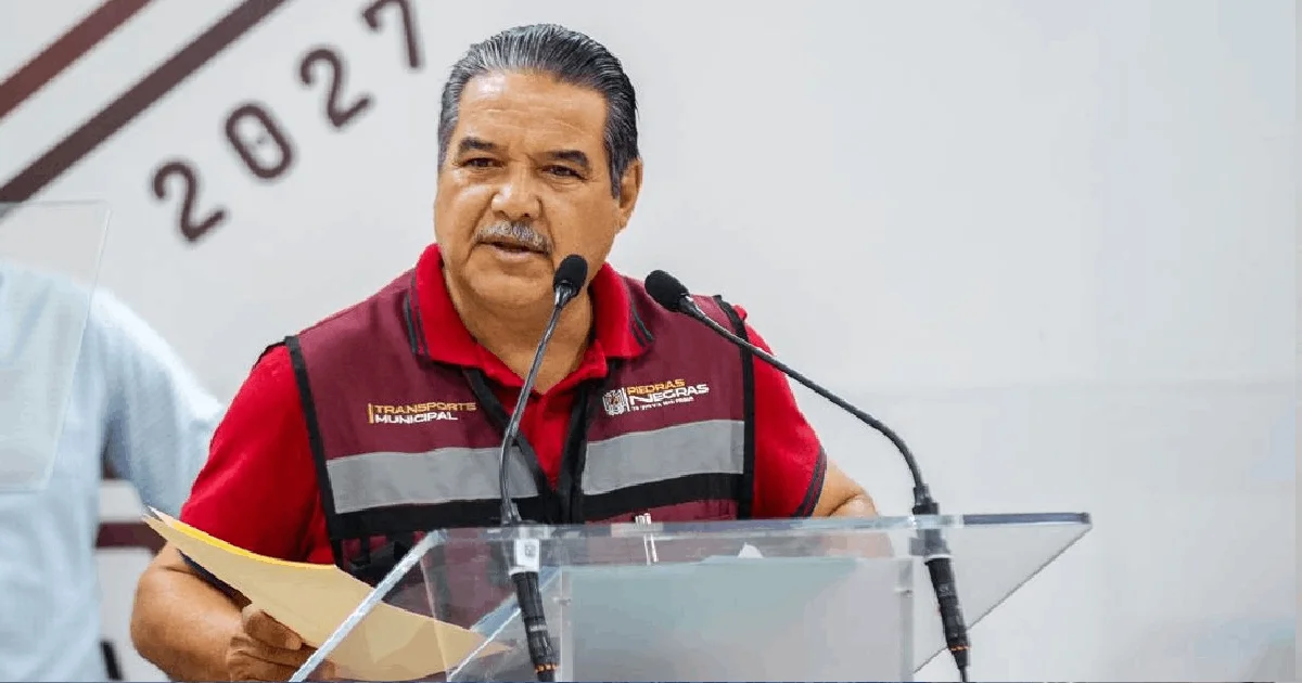 Mejora la percepción del transporte urbano en Piedras Negras: la inconformidad bajó de 27.9% en 2024 a 12.2% en 2025, según INEGI. Autoridades destacan avances en el servicio y atención a usuarios.