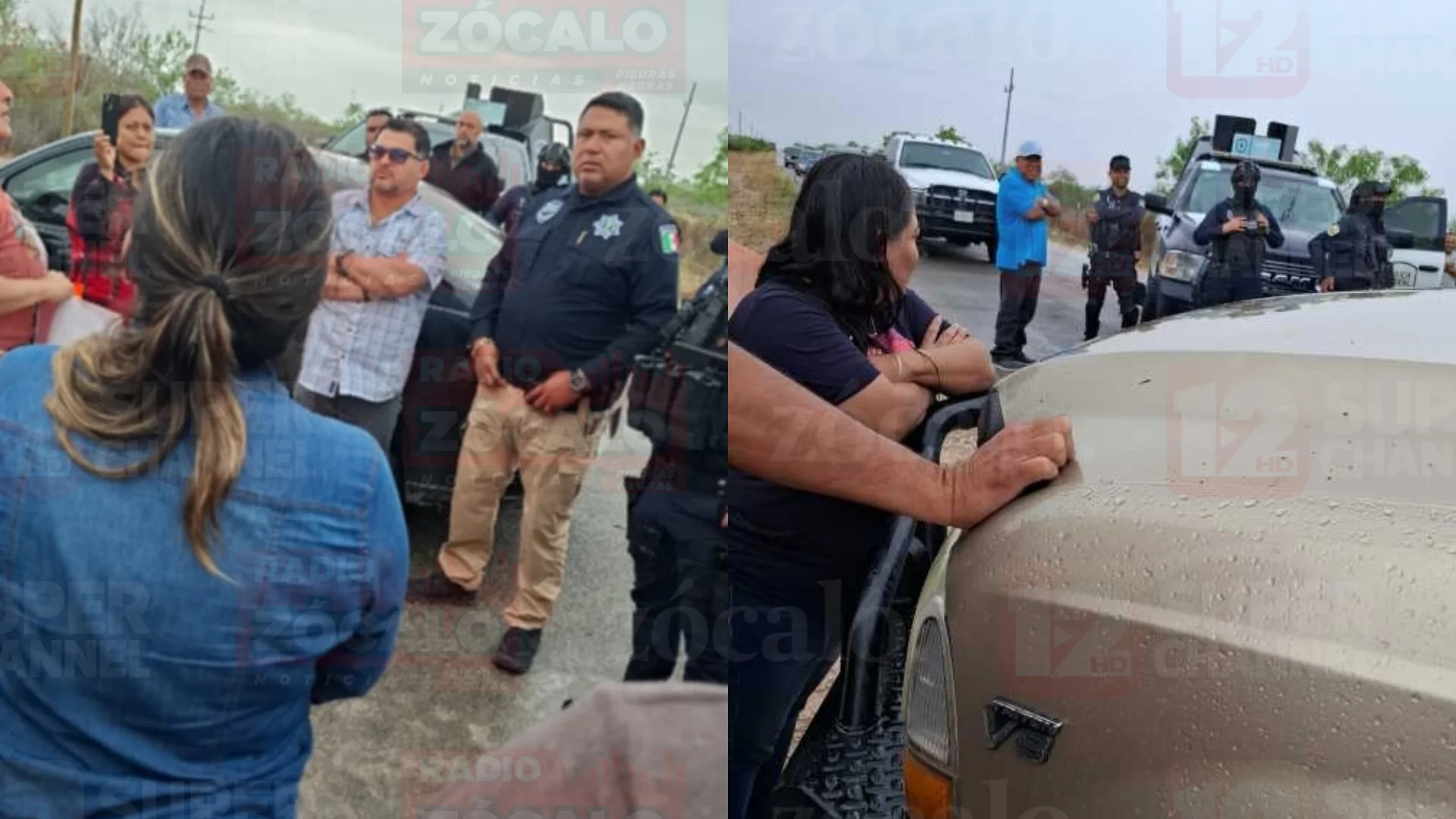 Ejidatarios bloquean acceso a La Muralla por conflicto agrario