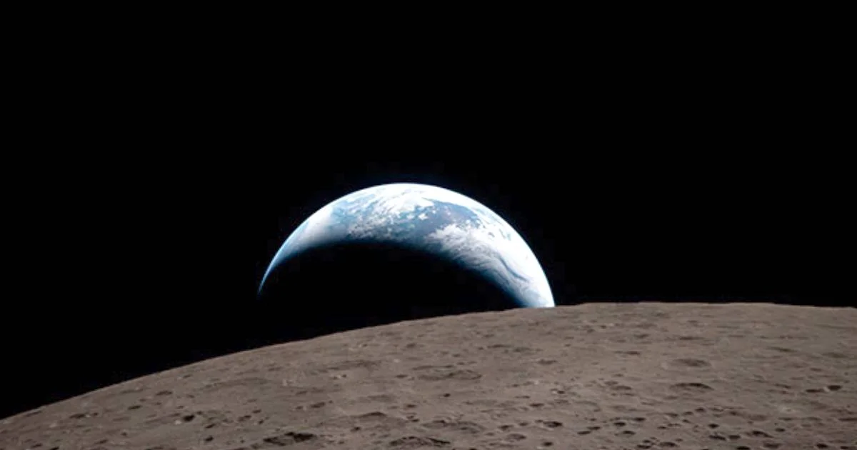 ‘La humanidad, desde el otro lado’: La primera foto de la Tierra tomada desde la cara oculta de la Luna