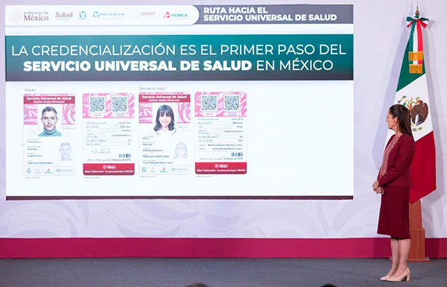 Anuncia Presidenta Sheinbaum decreto para crear el Servicio Universal de Salud