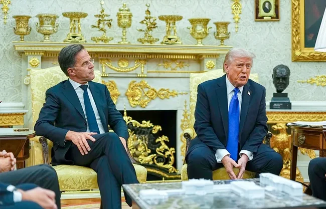 Discutirá Trump con Rutte una posible salida de la OTAN de EU