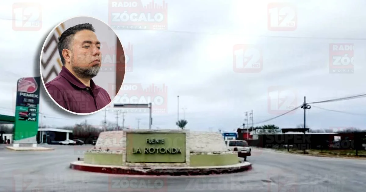 Demolición de rotonda en el Ejido Piedras Negras sigue en agenda, pero hay otras prioridades