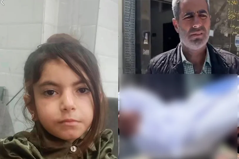 Ritaj Rihan, estudiante de tercer año, fue alcanzada ayer por una bala delante de sus compañeros de clase