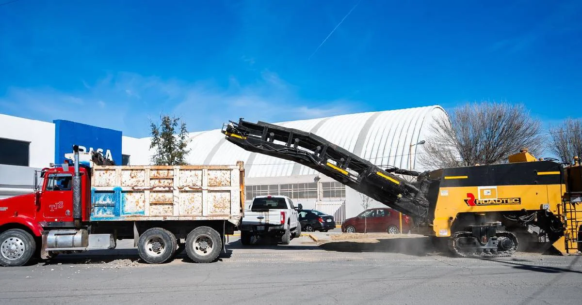 Continúa Gobierno Municipal con programa de pavimentación en Piedras Negras