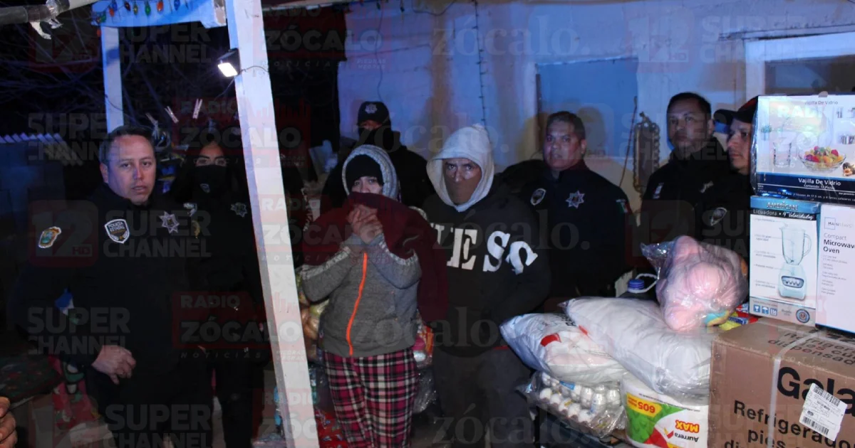 La familia beneficiada incluye a una pareja y su hija de apenas 4 meses