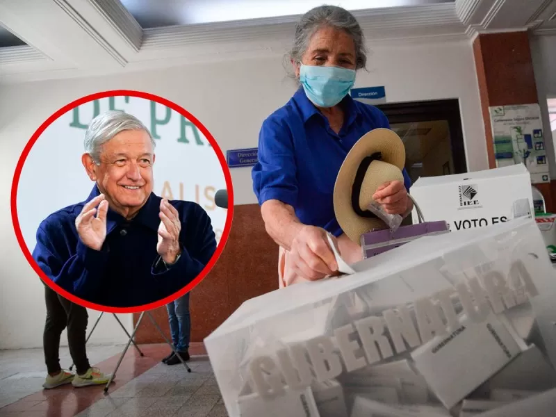 Felicita López Obrador a ciudadanía por saldo blanco en elecciones
