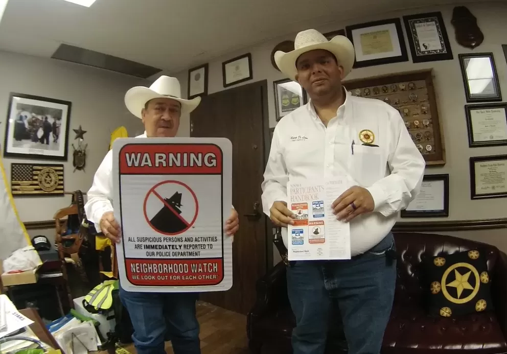 Llevará Sheriff programa de vecinos vigilantes en todos los precintos