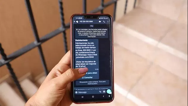 Las vacantes ficticias se encuentran en redes sociales no profesionales y se muestran en Twitter, Instagram, Tik Tok, Facebook.