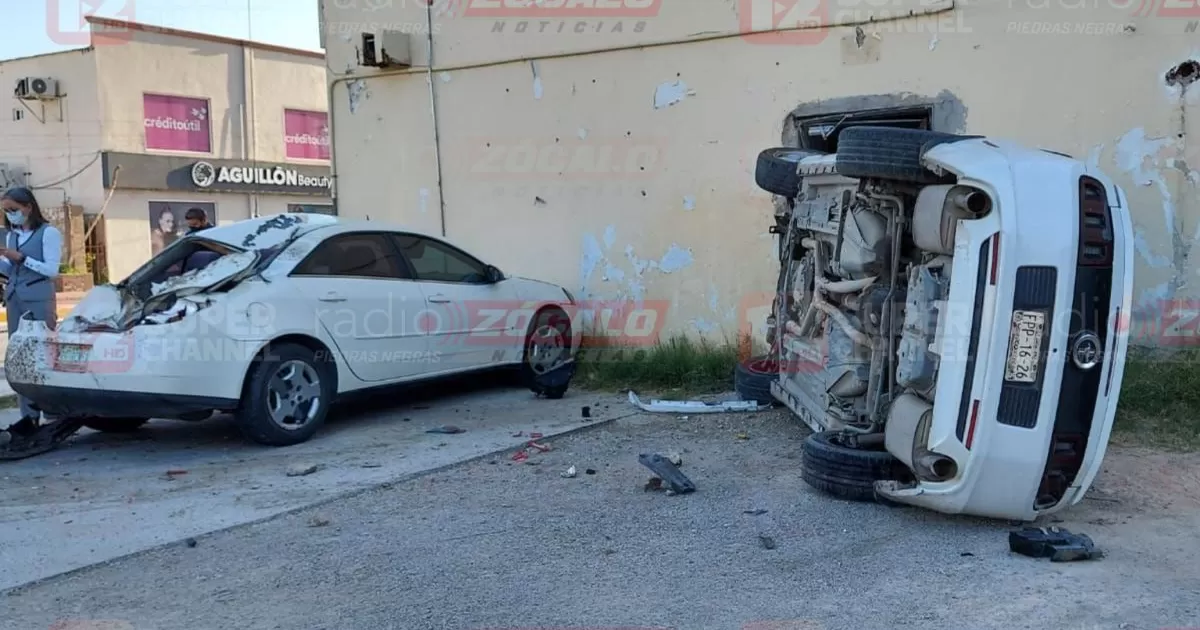 El accidente fue consignado a asuntos viales por daÃ±os y lesiones.