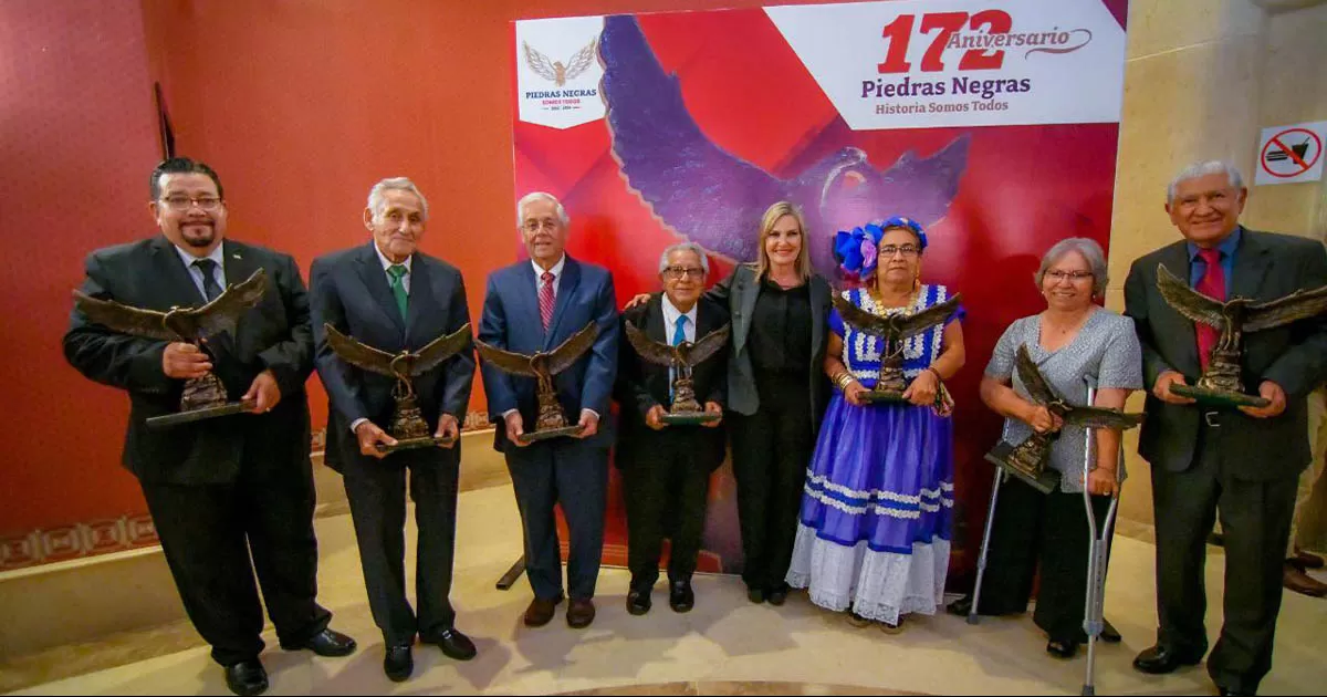 Reciben Presea Piedras Negras ciudadanos que por años han luchado por la ciudad y sus habitantes