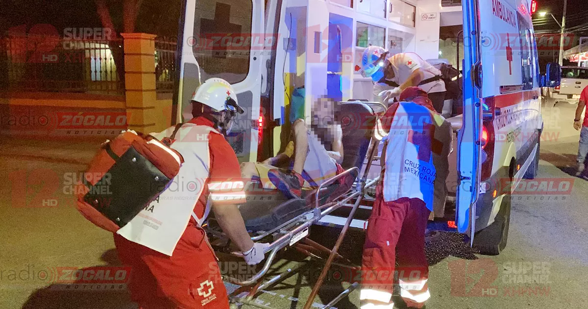 Por omitir la seÃ±al de alto un ciclista fue atropellado y resultÃ³ con fractura de clavÃ­cula.