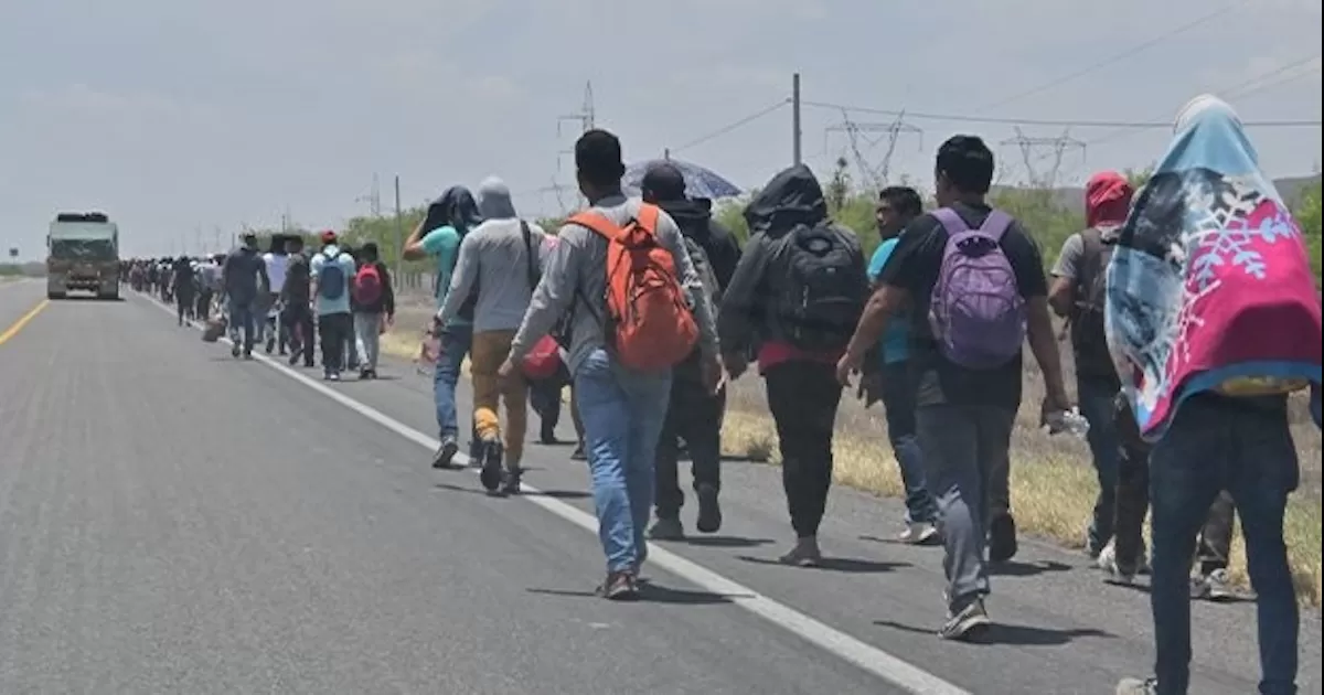 Reciben varios de ellos atenciÃ³n mÃ©dica por deshidrataciÃ³n severa