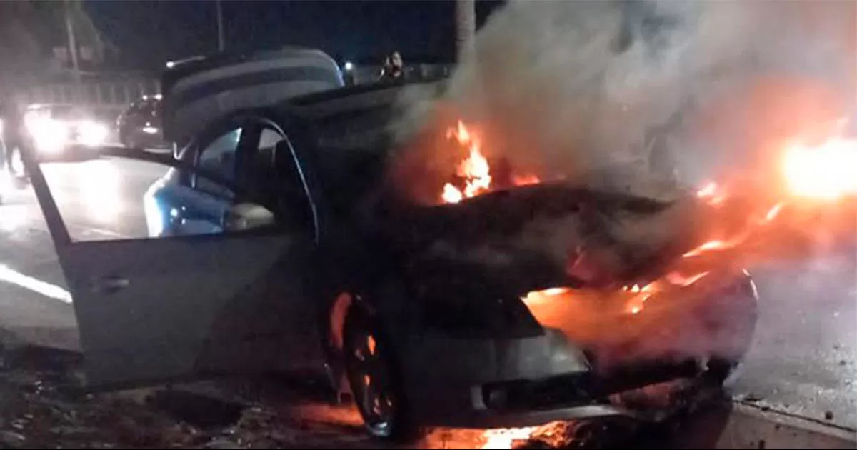 La mujer tuvo que ser trasladada a un hospital luego de quÃ© presentaba problemas de salud
