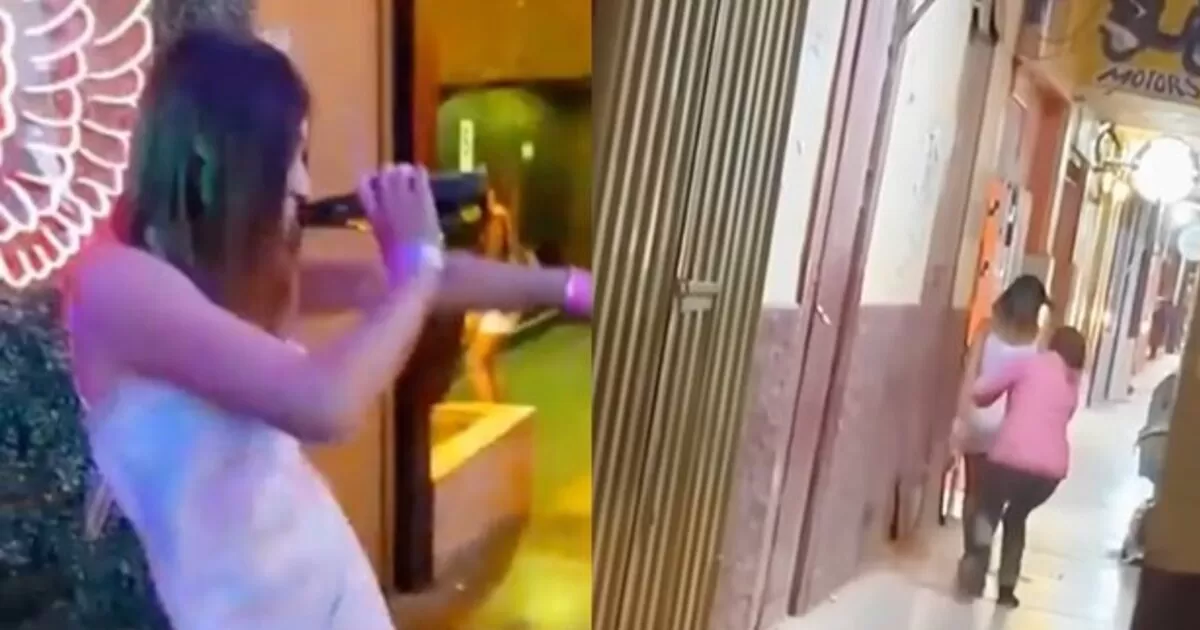 VIRAL: Madre saca a cinturonazos a su hija mientras â€˜perreabaâ€™ en un antro