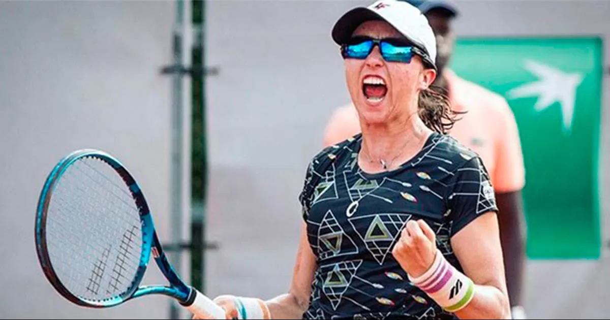 La tenista mexicana superó por 6-3, 1-6 y 6-3 a la húngara Timea Babos en el tercer partido de la clasificación.