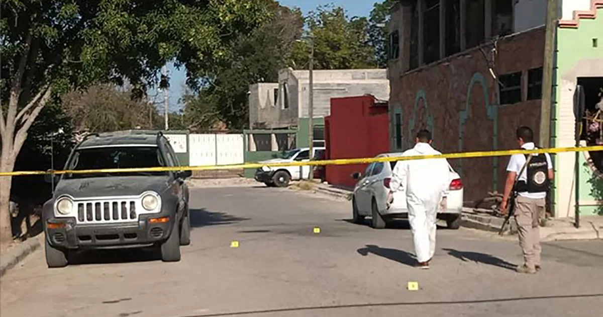 Sujetos dispararon contra una vivienda en la calle Bugambilia cruce con Margarita del fraccionamiento Amistad