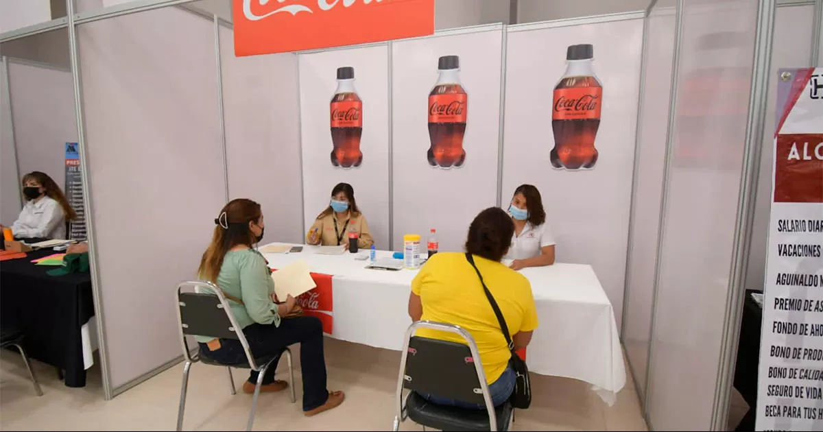 En la feria del empleo se ofrecieron 500 vacantes de diferentes empresas de la regiÃ³n.