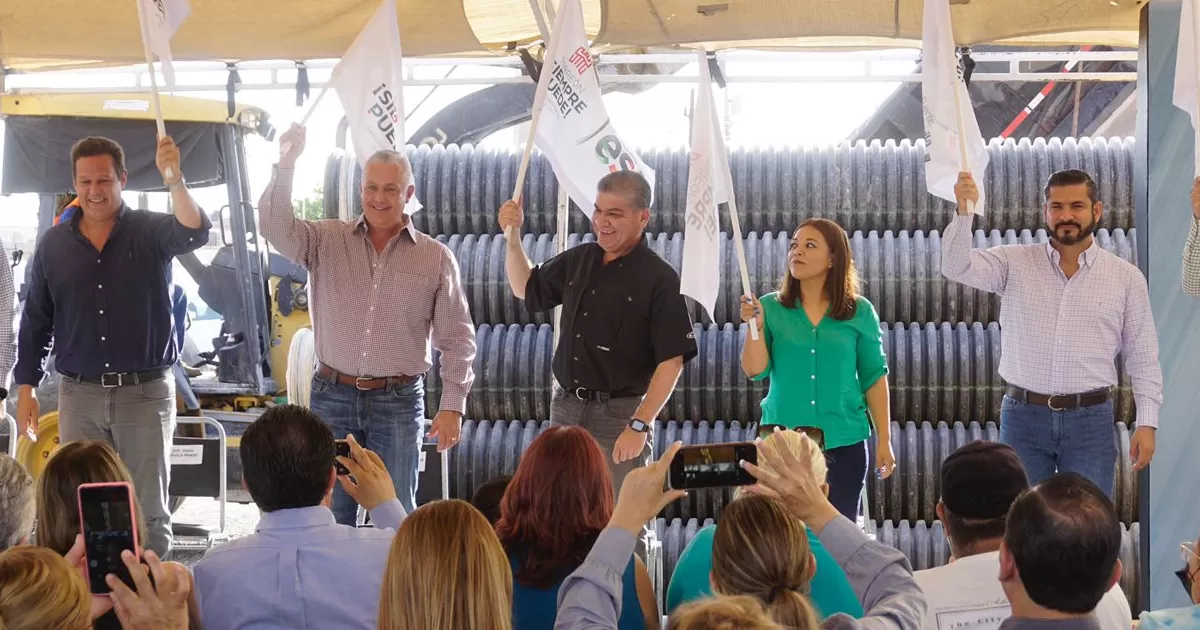 Arrancan MARS y Román Cepeda ampliación del drenaje pluvial al oriente de Torreón