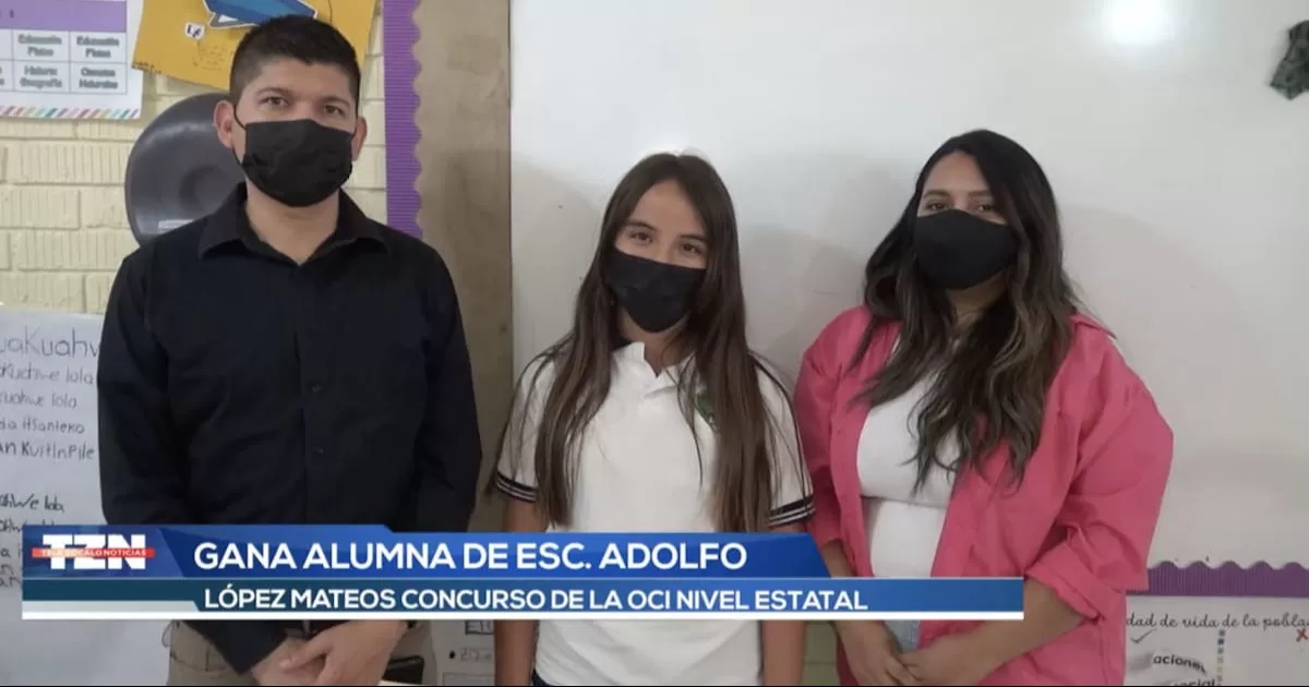 Gana alumna de la Escuela Adolfo López Mateos Olimpiada de Conocimiento Infantil