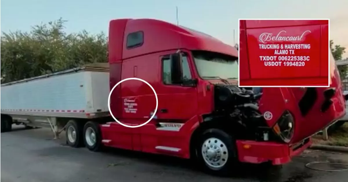 â€œ Lo clonaron, ese camiÃ³n no tenemos nada que ver, no sabemos de quiÃ©n es ese camiÃ³nâ€, dijo Betancourt vÃ­a telefÃ³nica.