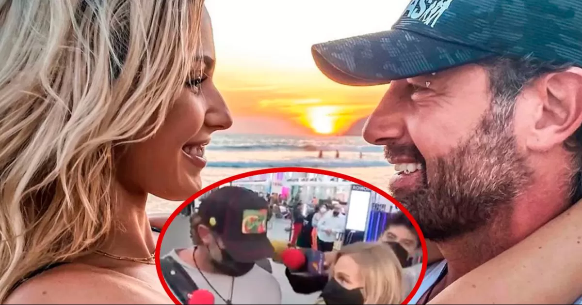 VIDEO: Irina Baeva regaña a Gabriel Soto frente a la prensa y la critican en redes