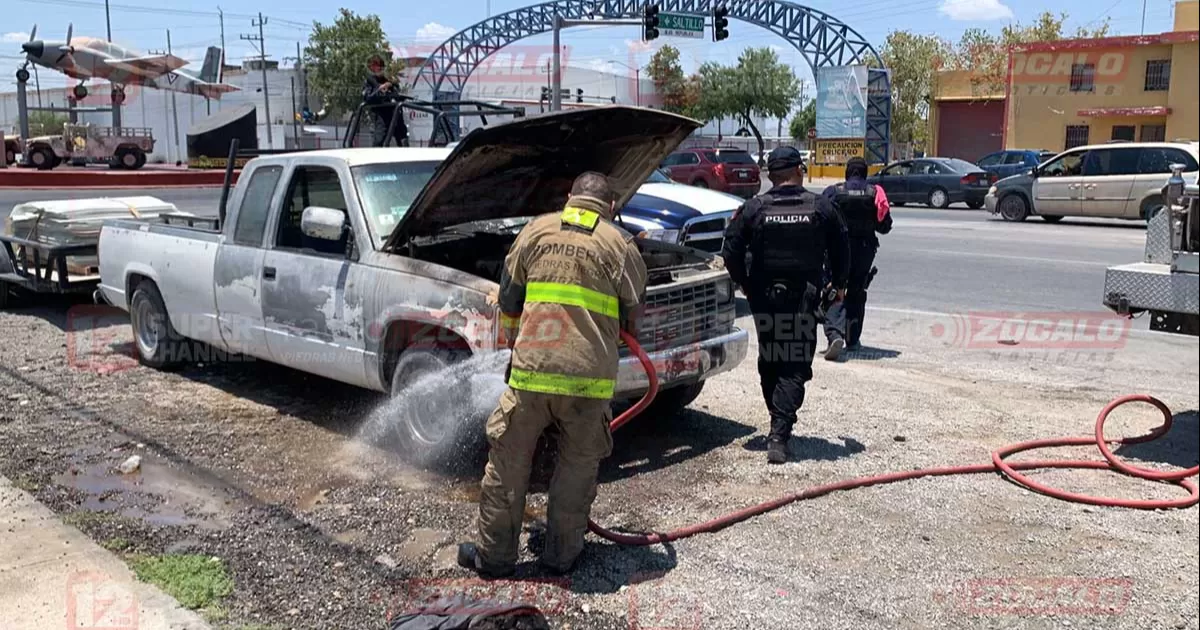 Una fuga de aceite y el sobrecalentamiento del vehÃ­culo podrÃ­an haber sido las causas del siniestro. No hubo personas lesionadas.