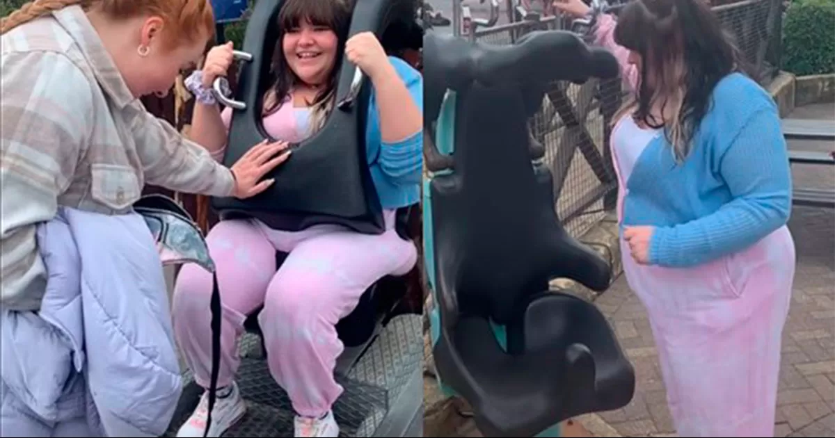 Joven denuncia que parque temático no está pensado para personas de talla grande y se hace viral