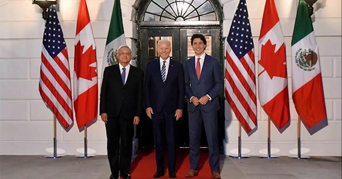 Anuncia López Obrador visita de Biden y Trudeau a México por el T-MEC