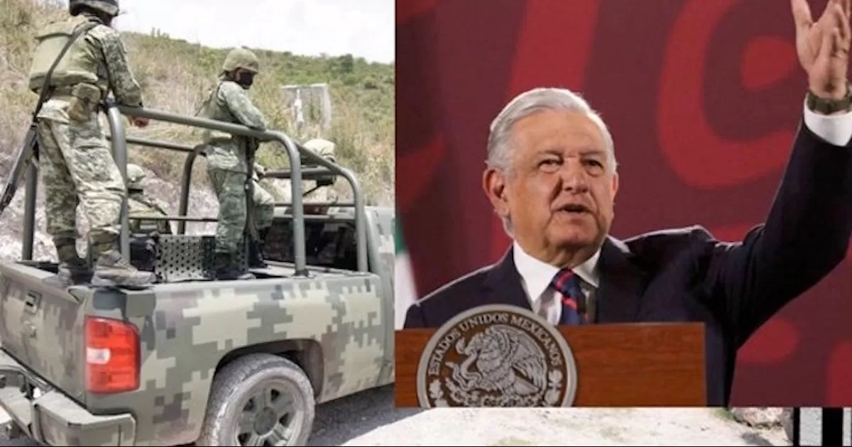Rechazaron soborno de 10 mdp: AMLO destaca aplomo del EjÃ©rcito en captura de narcos en Sonora