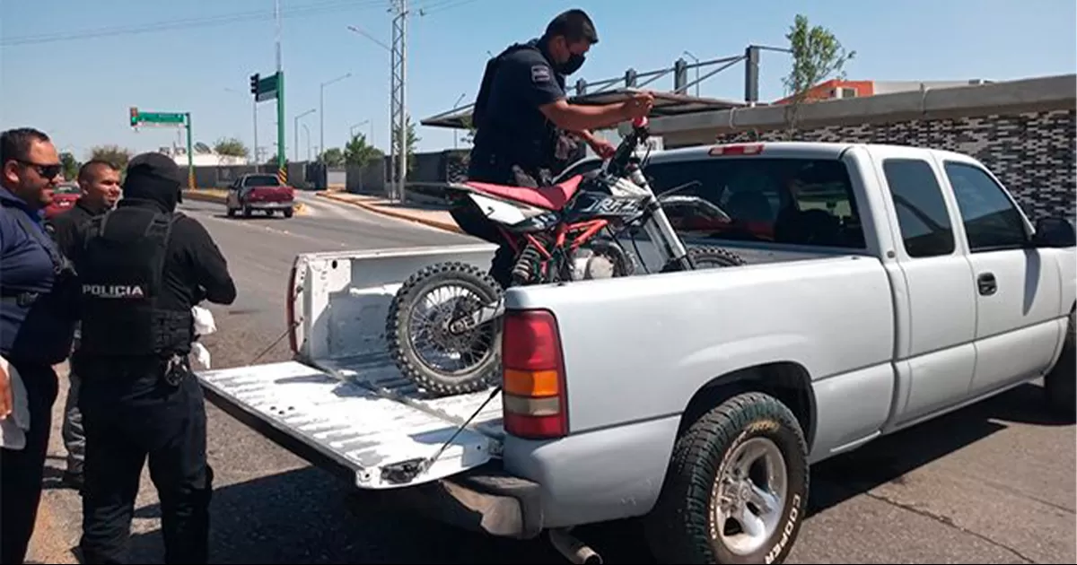 El lesionado fue trasladado a un hospital local para su valoraciÃ³n mÃ©dica.