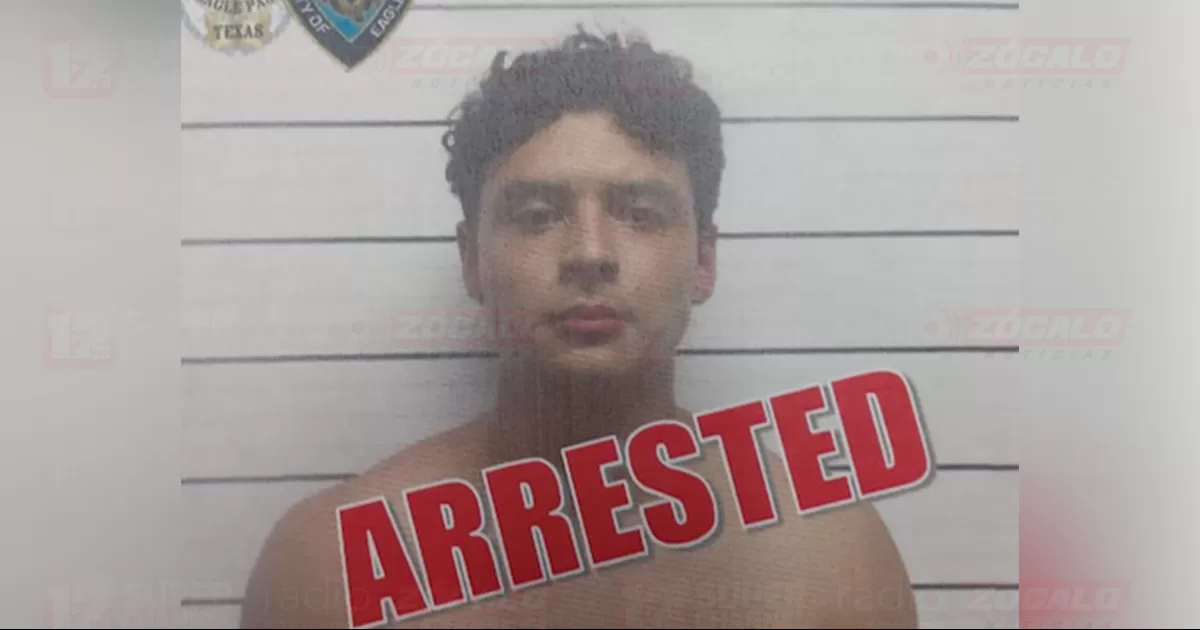 Detienen a joven por golpear a su novia y mandarla al hospital en Eagle Pass