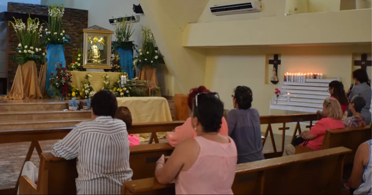 Fieles que asistan a venerar la Virgen Peregrina deben respetar medidas sanitarias.