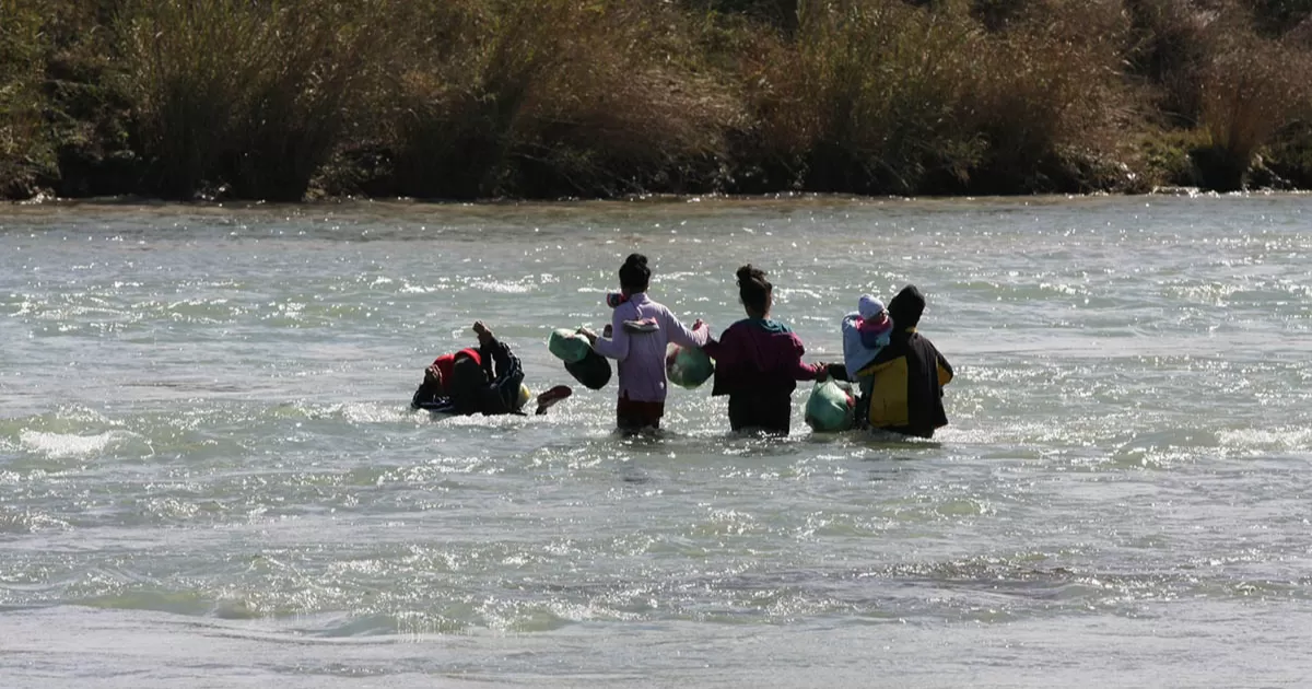 Protección Civil reitera exhorto a no meterse al Río Bravo debido a que es peligroso
