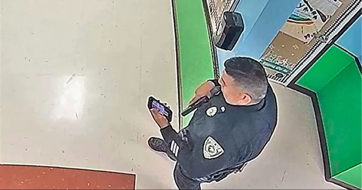 Policía en video de Uvalde, Texas es esposo de maestra asesinada