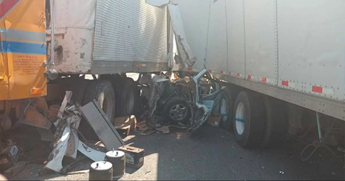 El accidente fue reportado alrededor de las 15:20 horas entre Camino a las Pedreras y RaÃºl Salinas.