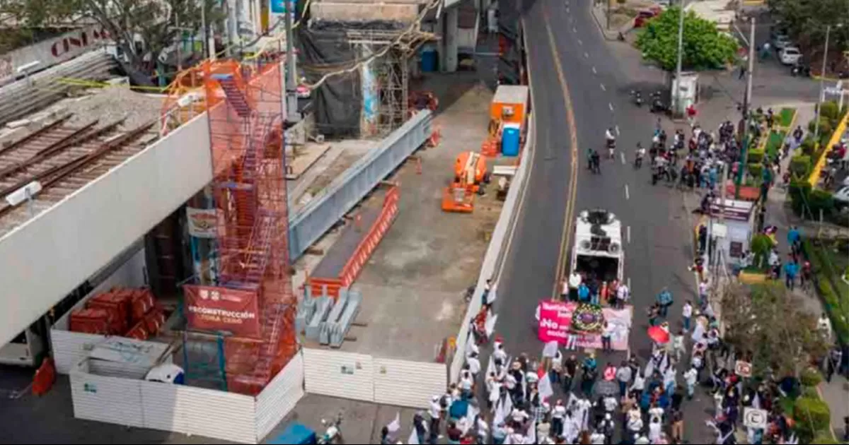 Juez prohíbe salir del país a imputados por colapso de L12 del Metro