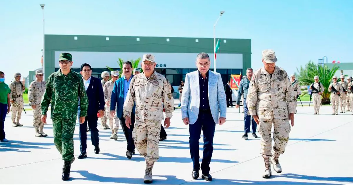 Coahuila ha invertido recursos propios al fortalecimiento de la infraestructura militar y de seguridad: MARS