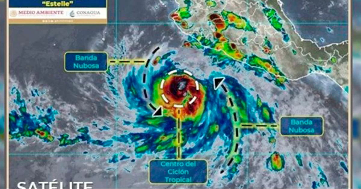 â€˜Estelleâ€™ se intensifica a huracÃ¡n CategorÃ­a 1; prevÃ©n lluvias intensas en 5 estados