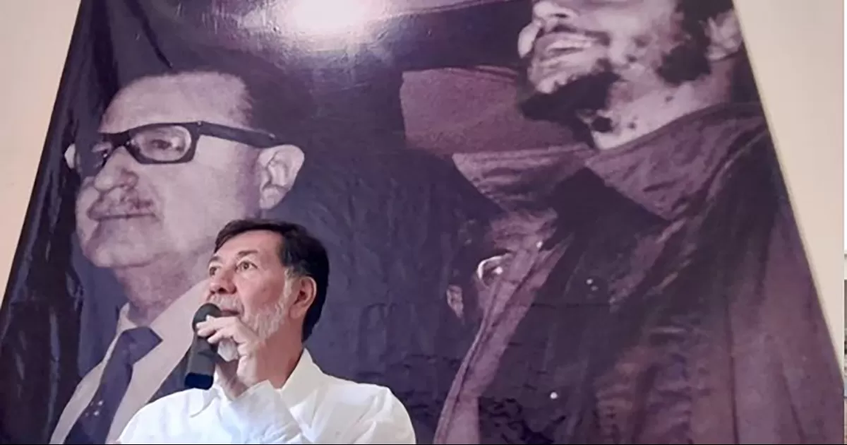 El aspirante presidencial para 2024 contÃ³ "un secreto": â€œSoy feliz, soy un hombre feliz, y quiero que me perdonen todos los derechosos por mi alegrÃ­a".