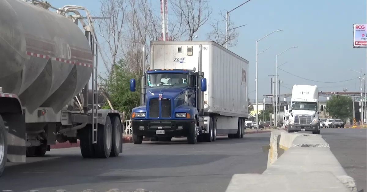 Manuel GonzÃ¡lez, representante de autotransporte de carga, indicÃ³ que este periodo vacacional es uno de los mÃ¡s tranquilos en los que se tiene una baja de cruces.