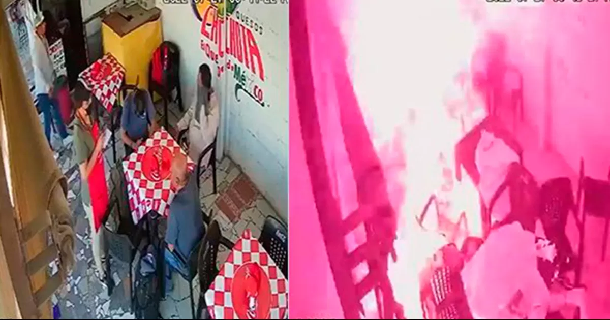 En las maniobras durante la carga del gas,  el trabajador soltÃ³ la manguera y se produjo el flamazo.