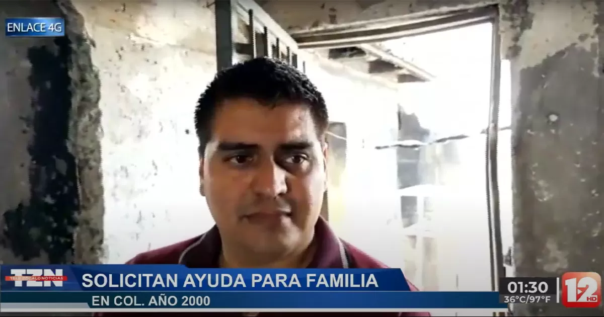 Piden apoyo tras perder todo en un incendio en la colonia Año 2000
