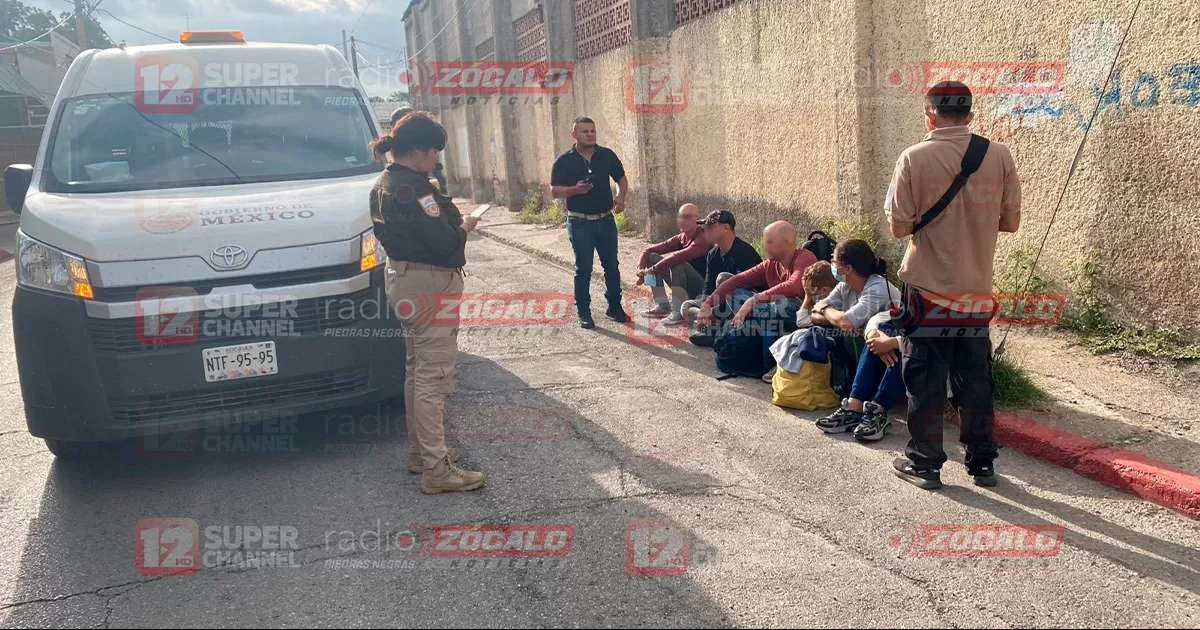 Siguen operativos de vigilancia por tema migrante: 43 extranjeros asegurados en la zona Centro