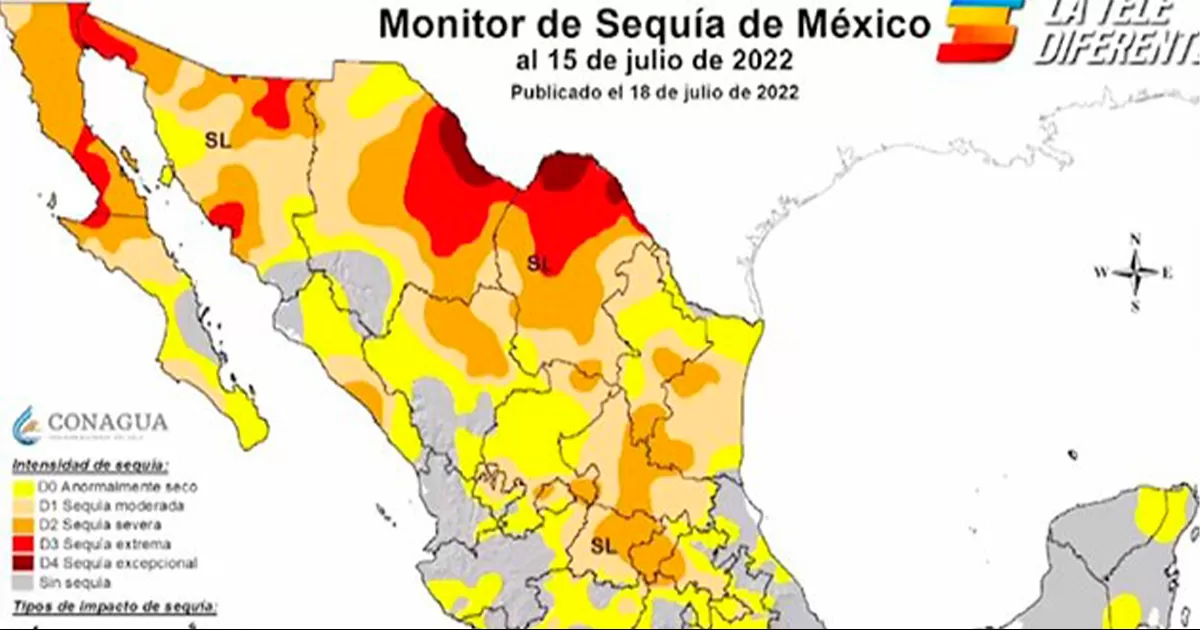 Aunque se pronostican algunas lluvias en prÃ³ximas fechas en territorio coahuilense, Ã©stas no serÃ¡n significativas.