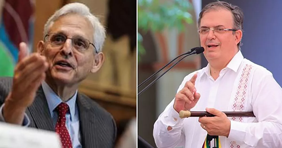 El Fiscal General de EU, Merrick Garland, felicitÃ³ al Canciller Ebrard por la captura de Caro Quintero