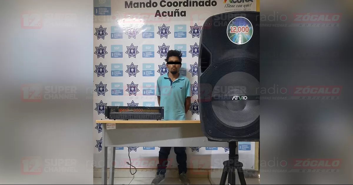 Detienen a ladrón de iglesia en Cd. Acuña