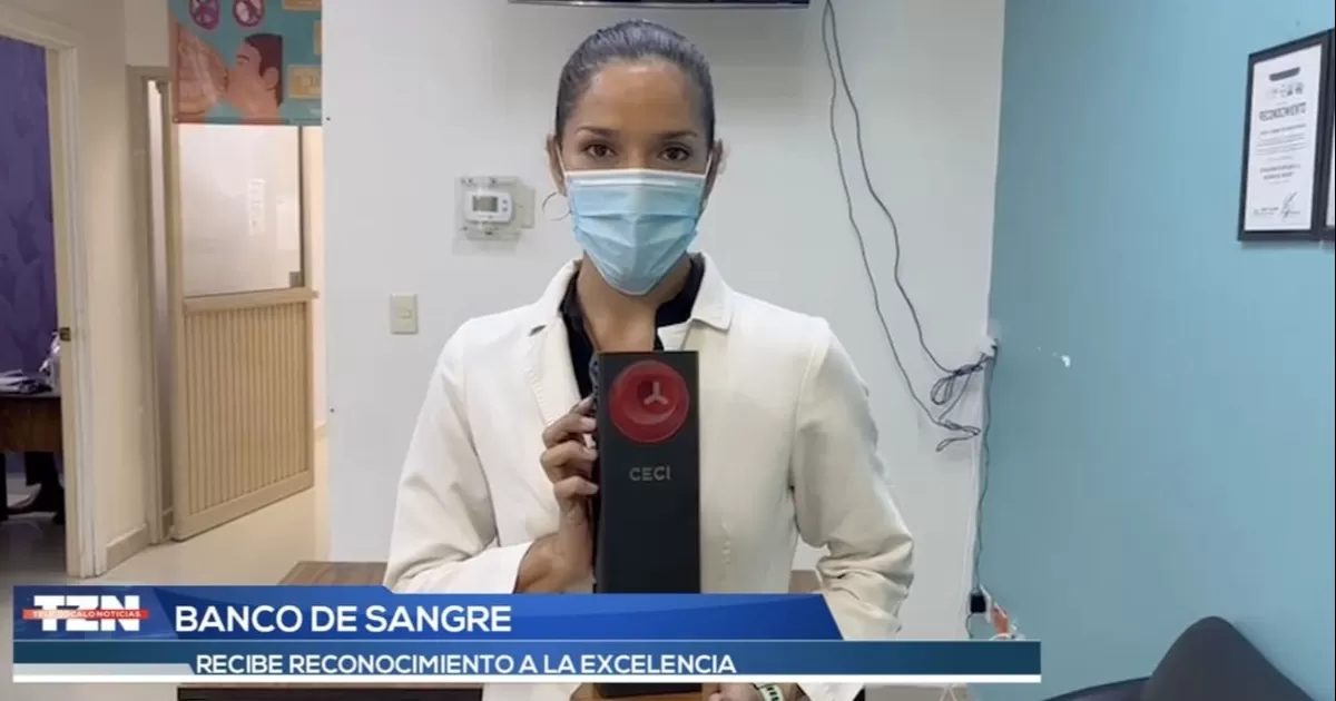 Silvia Valles VÃ¡zquez, directora del banco de sangre, dijo que este reconocimiento a la excelencia ademÃ¡s representa un punto de referencia para conocer en que se tiene que mejorar.