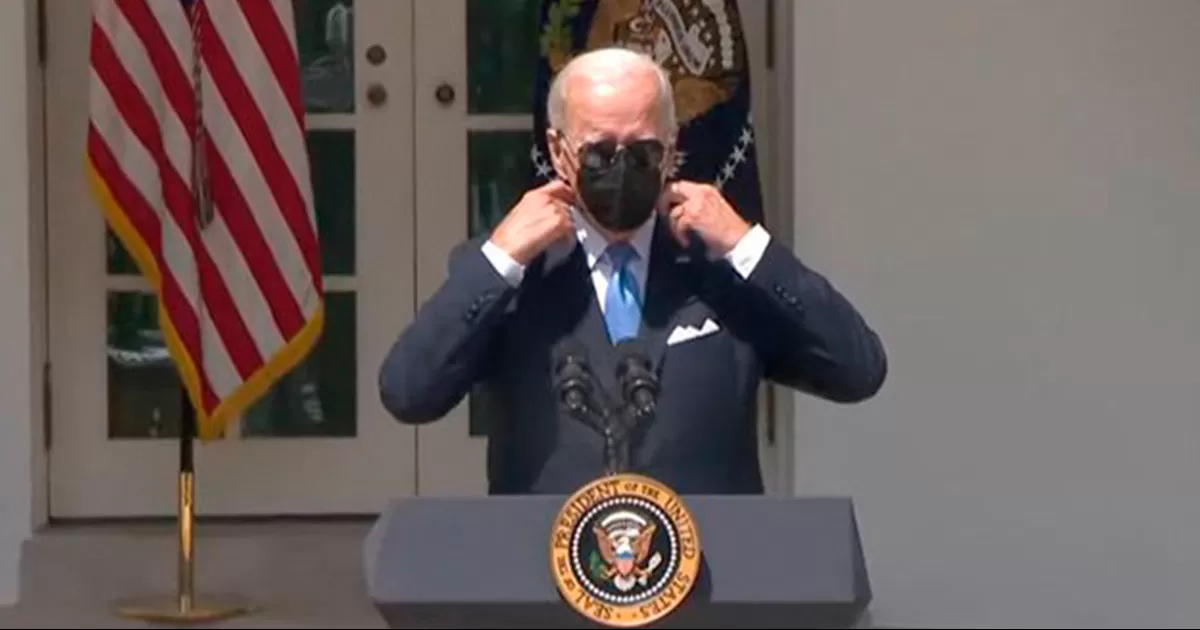 Joe Biden reaparece tras superar la Covid-19 y anima a estadounidenses a vacunarse